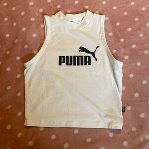 Puma Classic White Tank Top